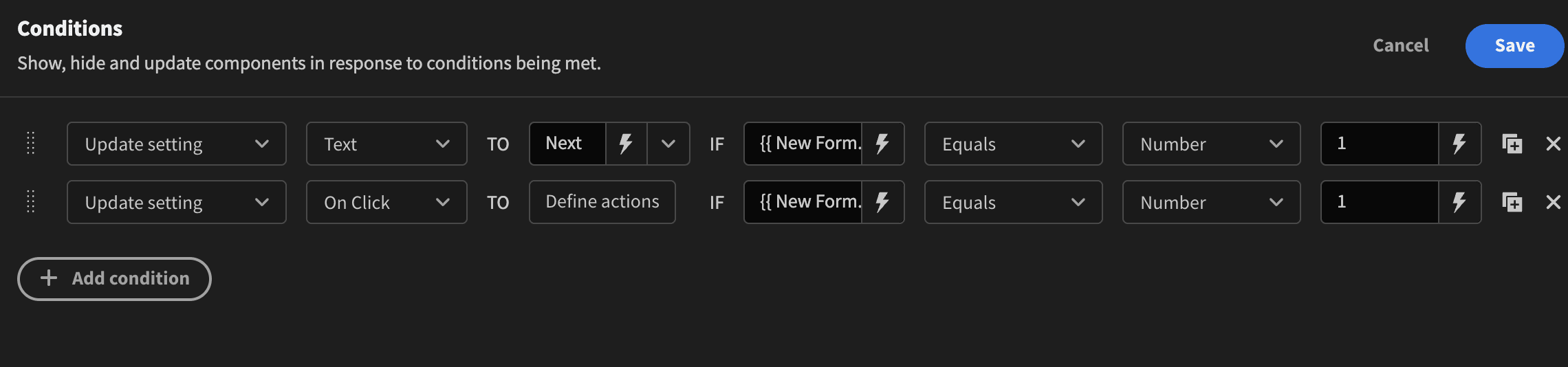 Form step button Form step button