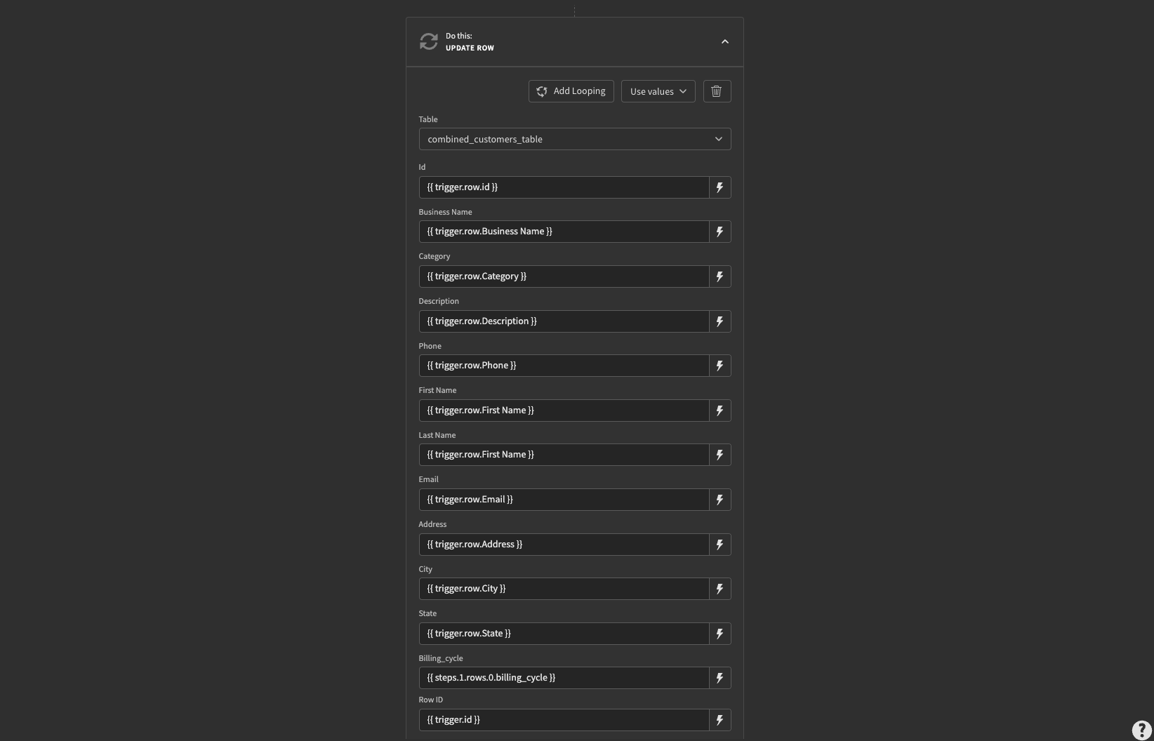 Configure Attribuets Configure attributes