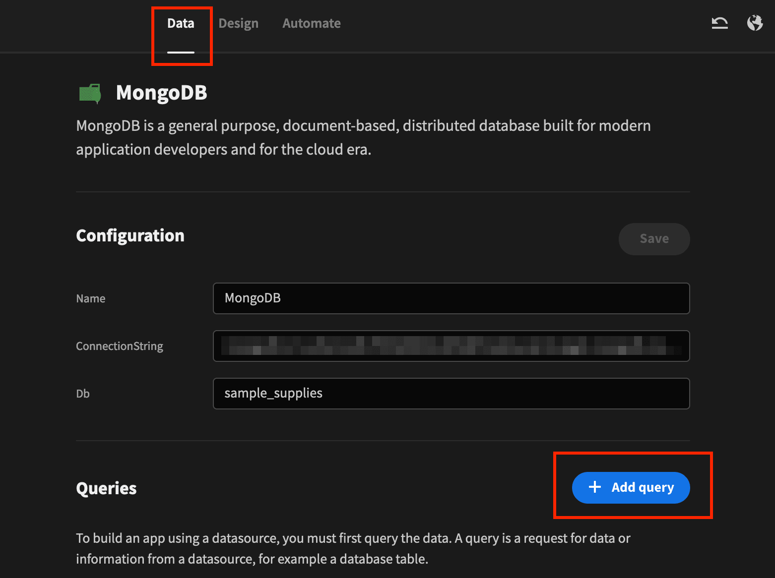 Create queries in Operly