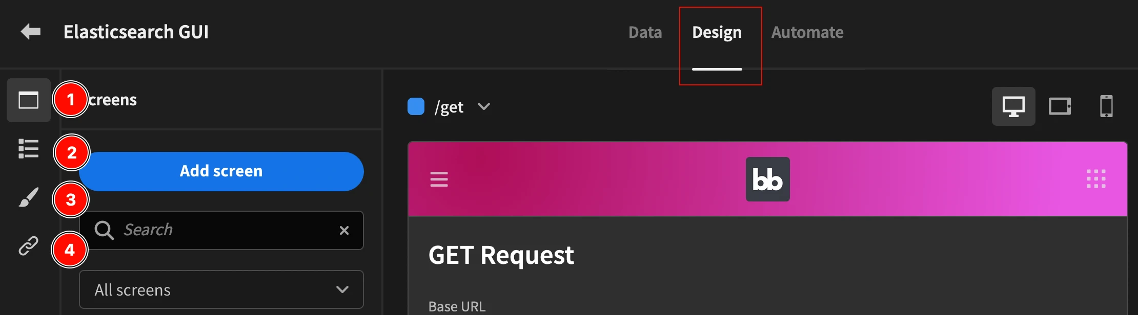 Operly design section