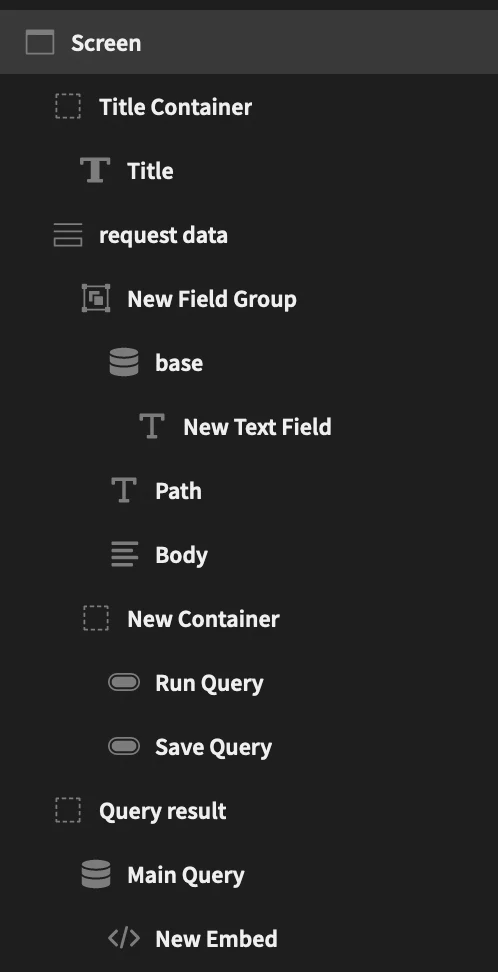 Component Tree