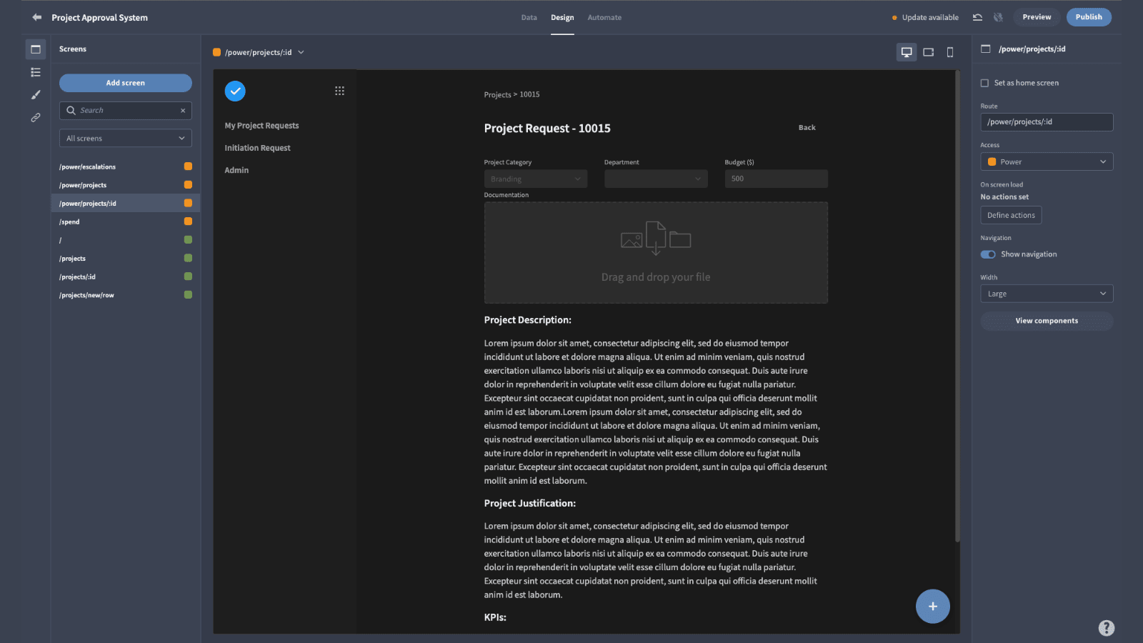 Operly for in-house software development