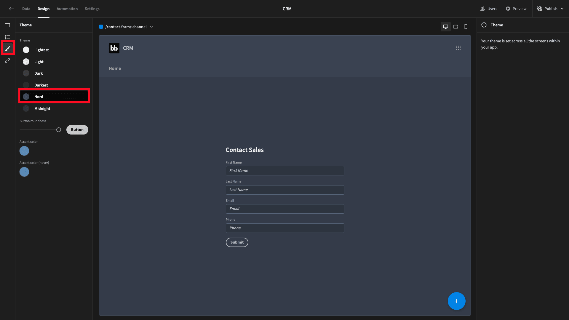 Theme Theme