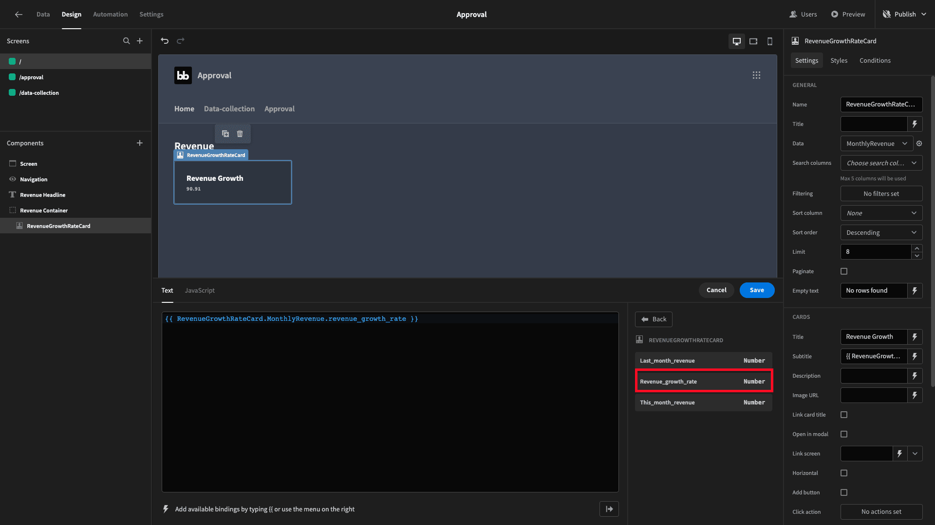 Populate data Populate data