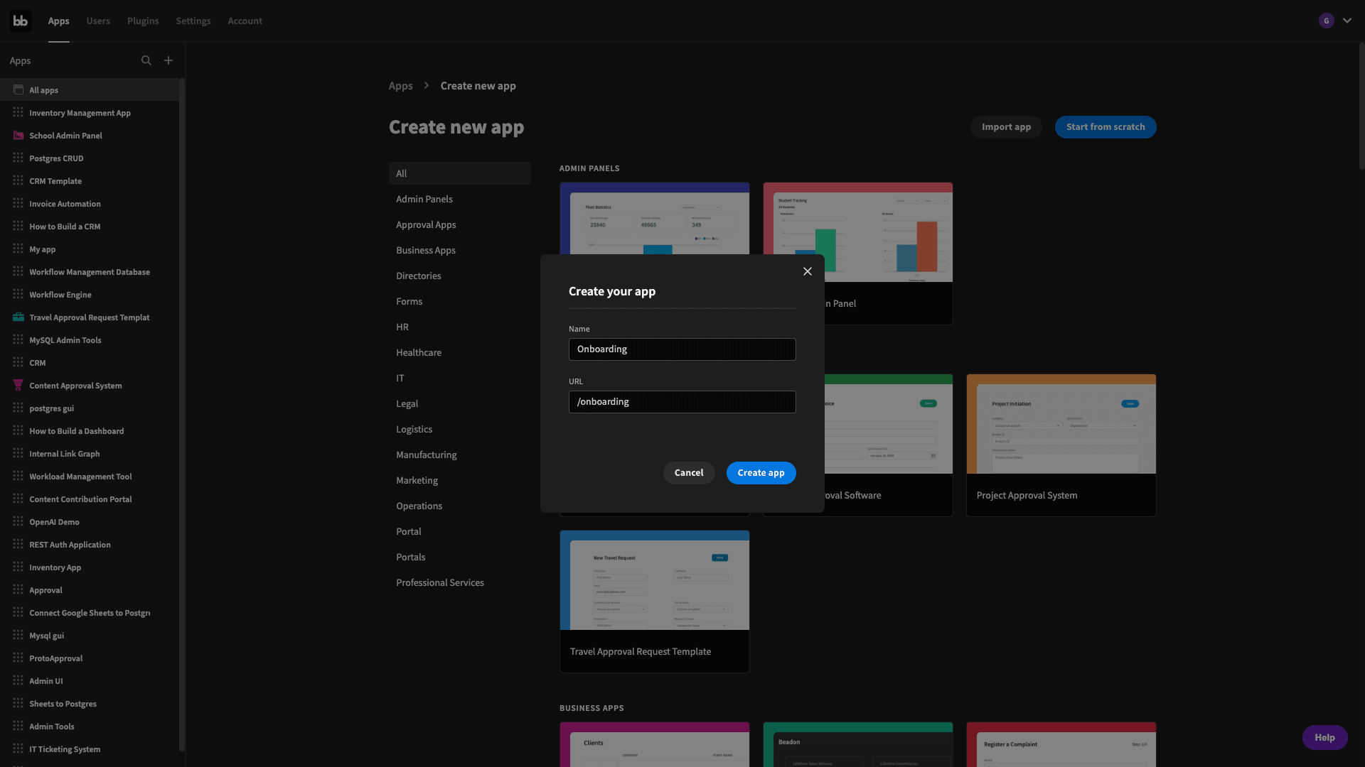 Employee onboarding app