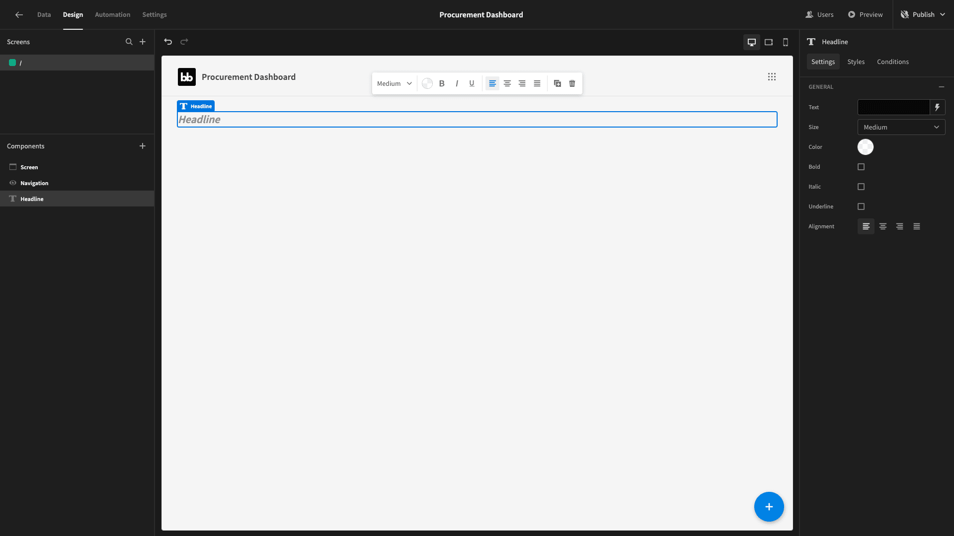blank screen Blank screen