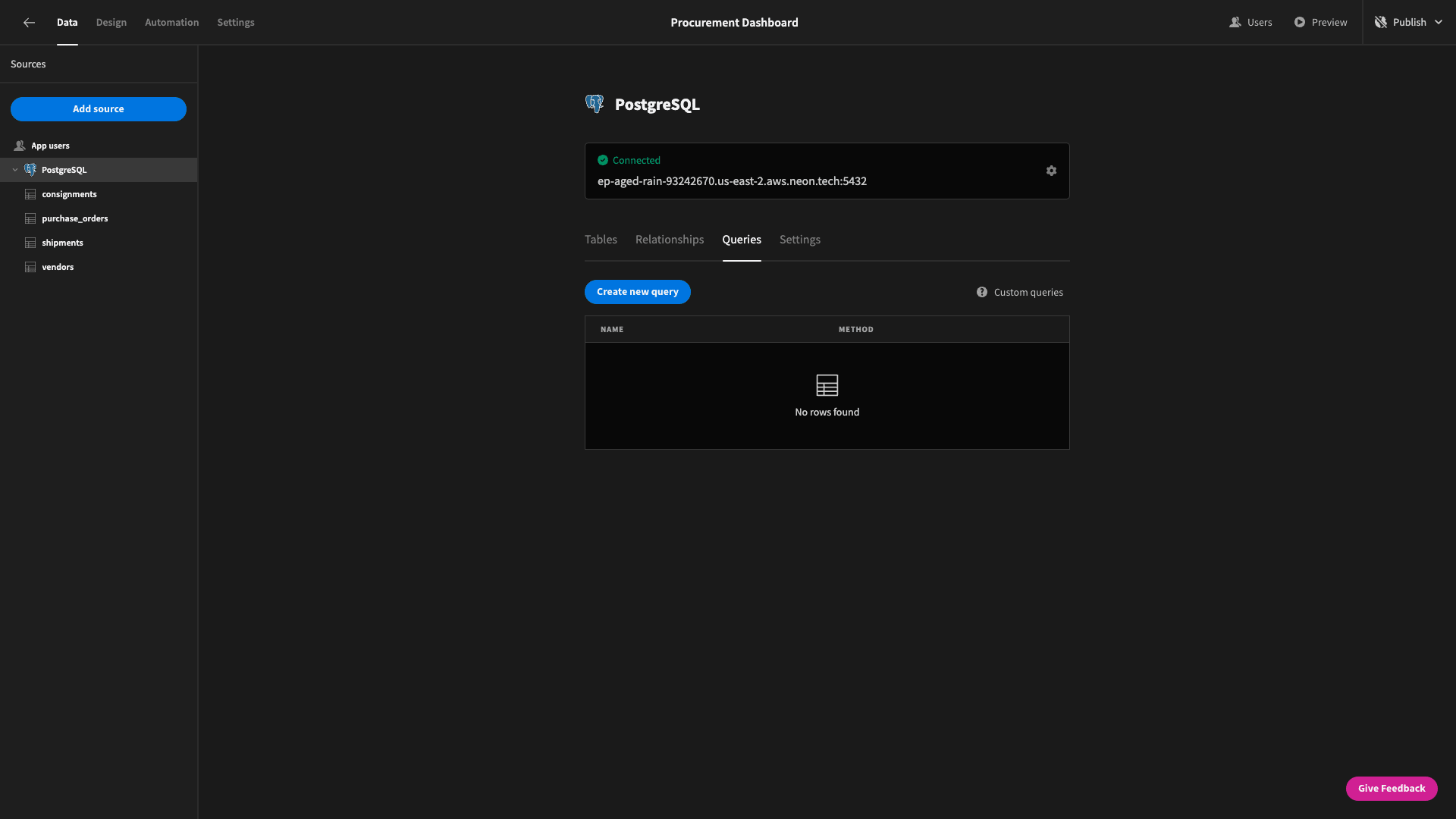 add query add query