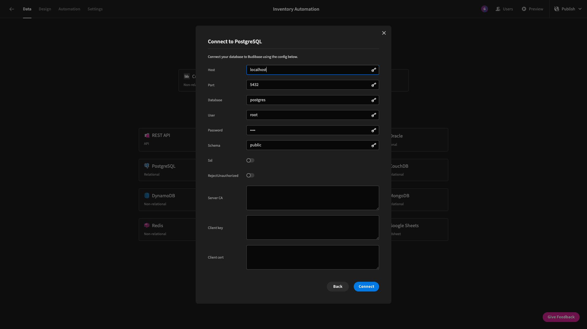 config