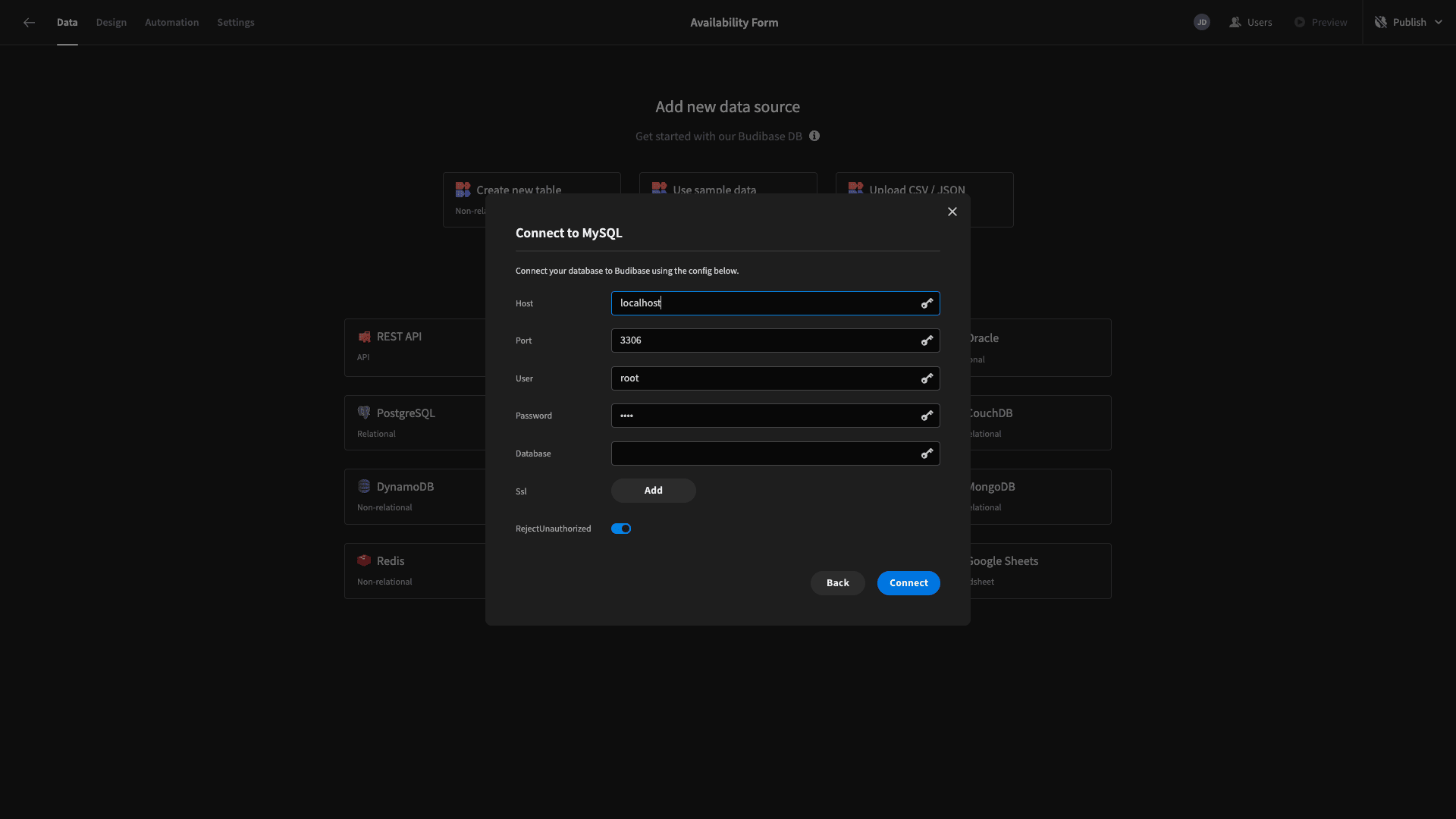 Config Config