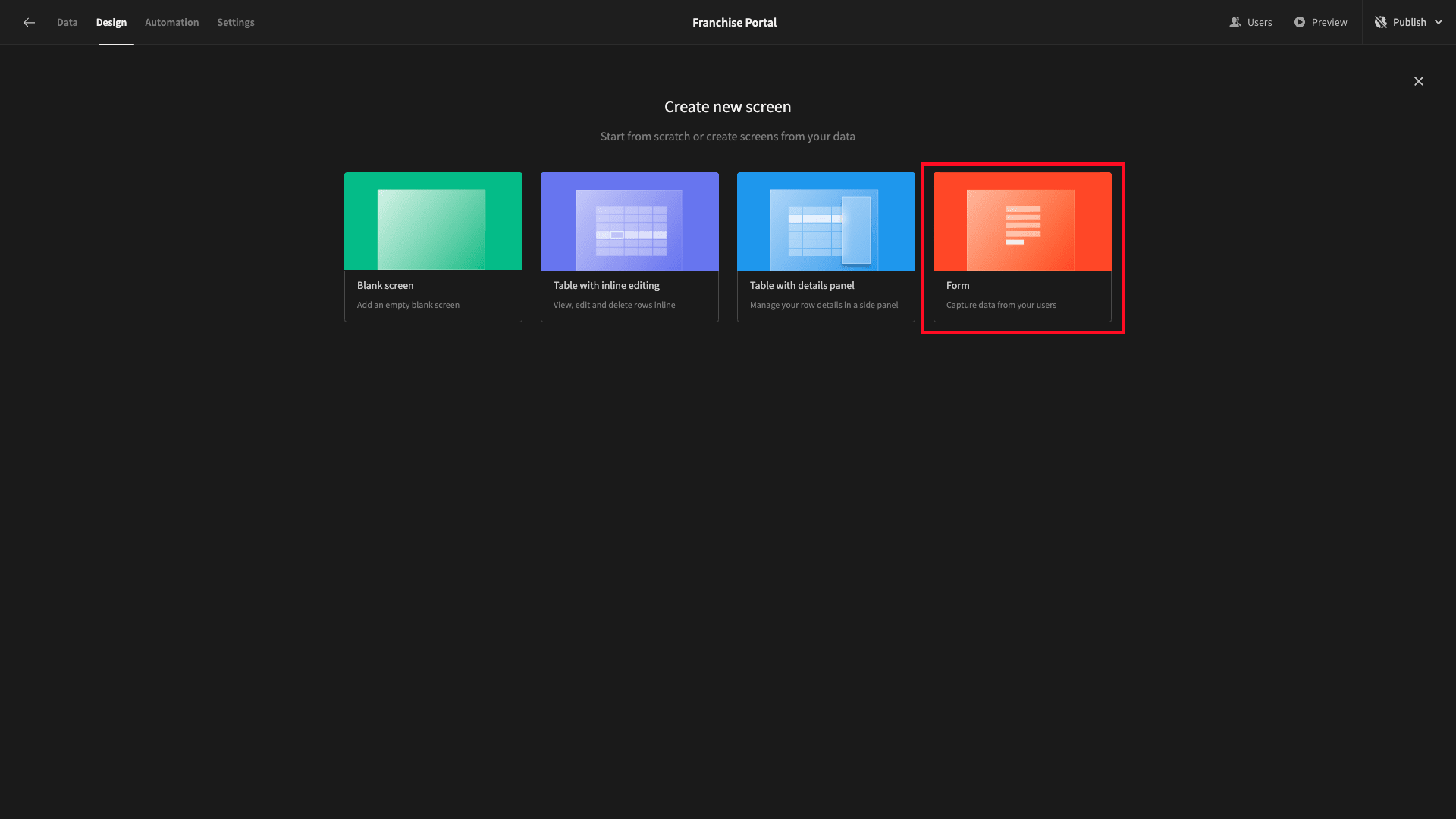 Form Layout