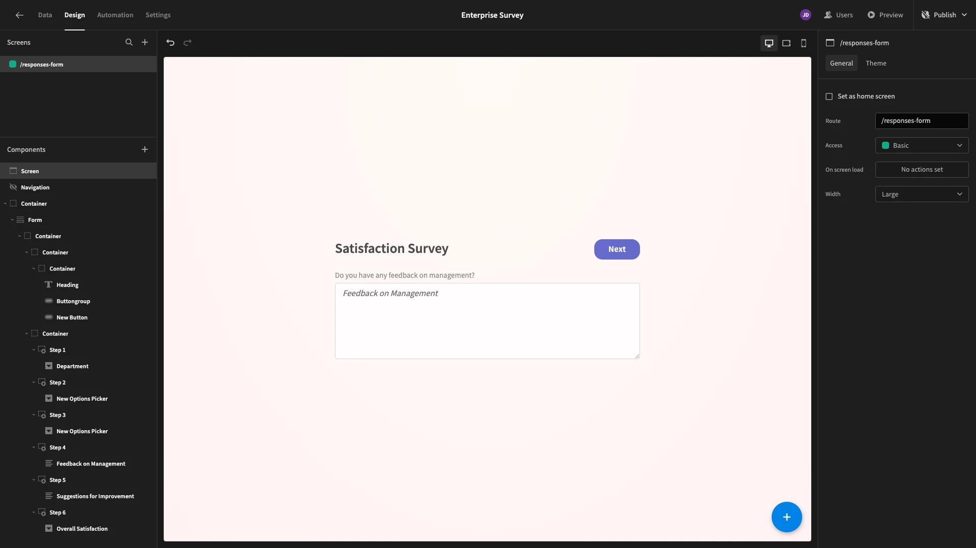 Enterprise Survey Software
