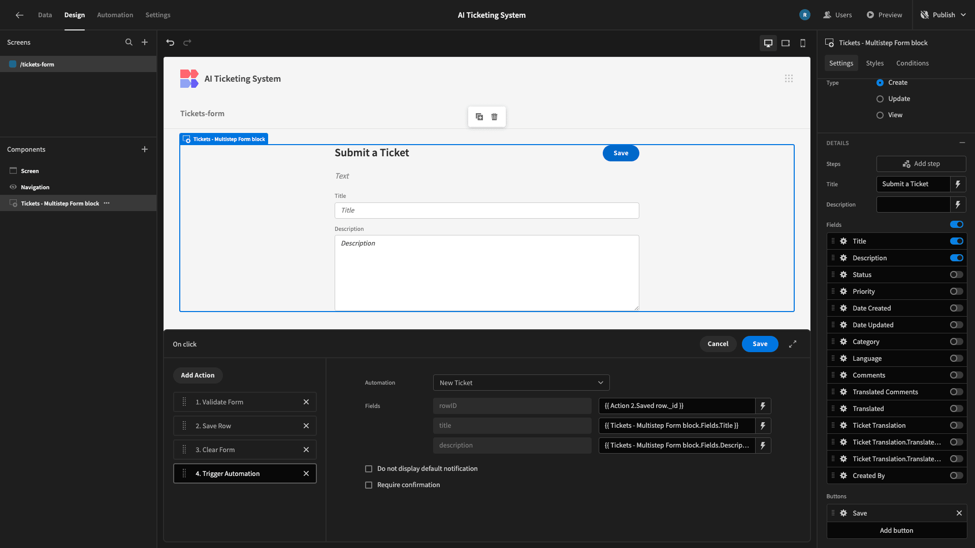 Trigger Automation
