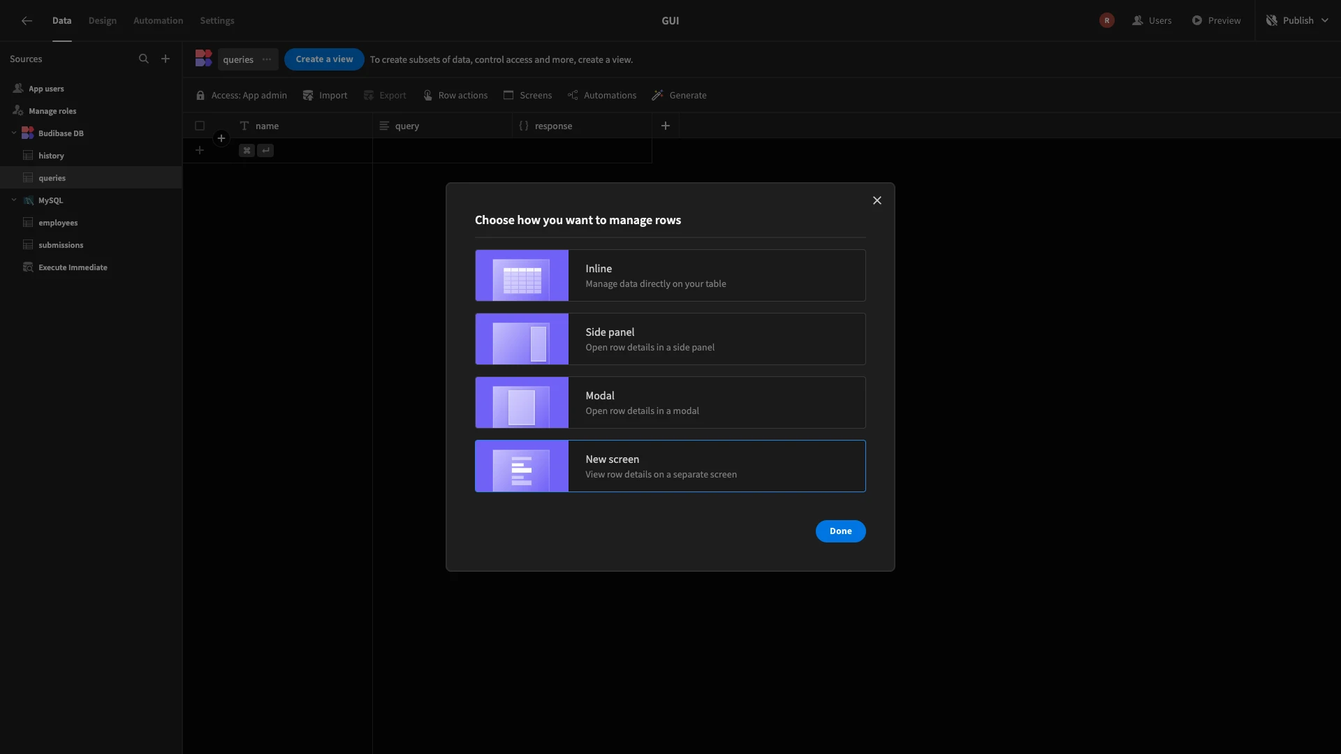 Generate Screens Generate Screens