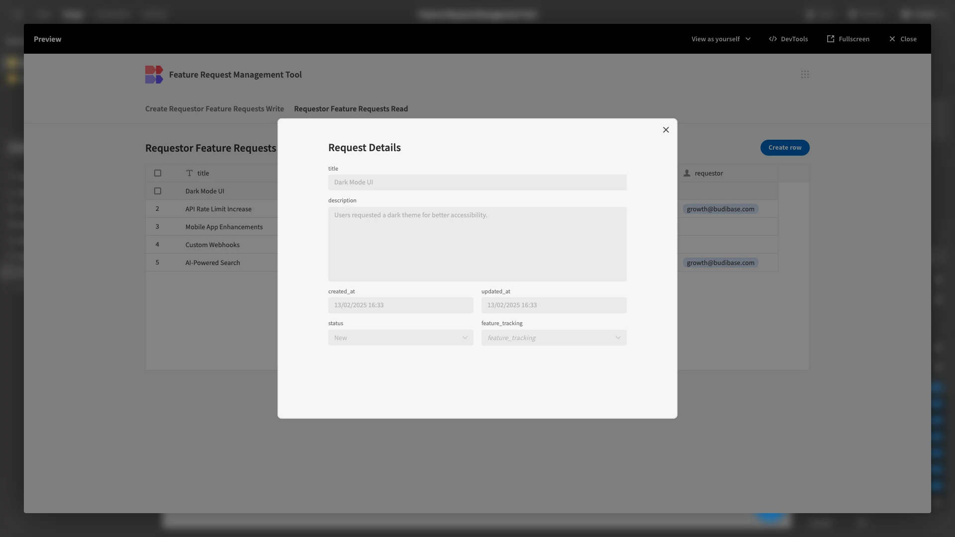 Request Details