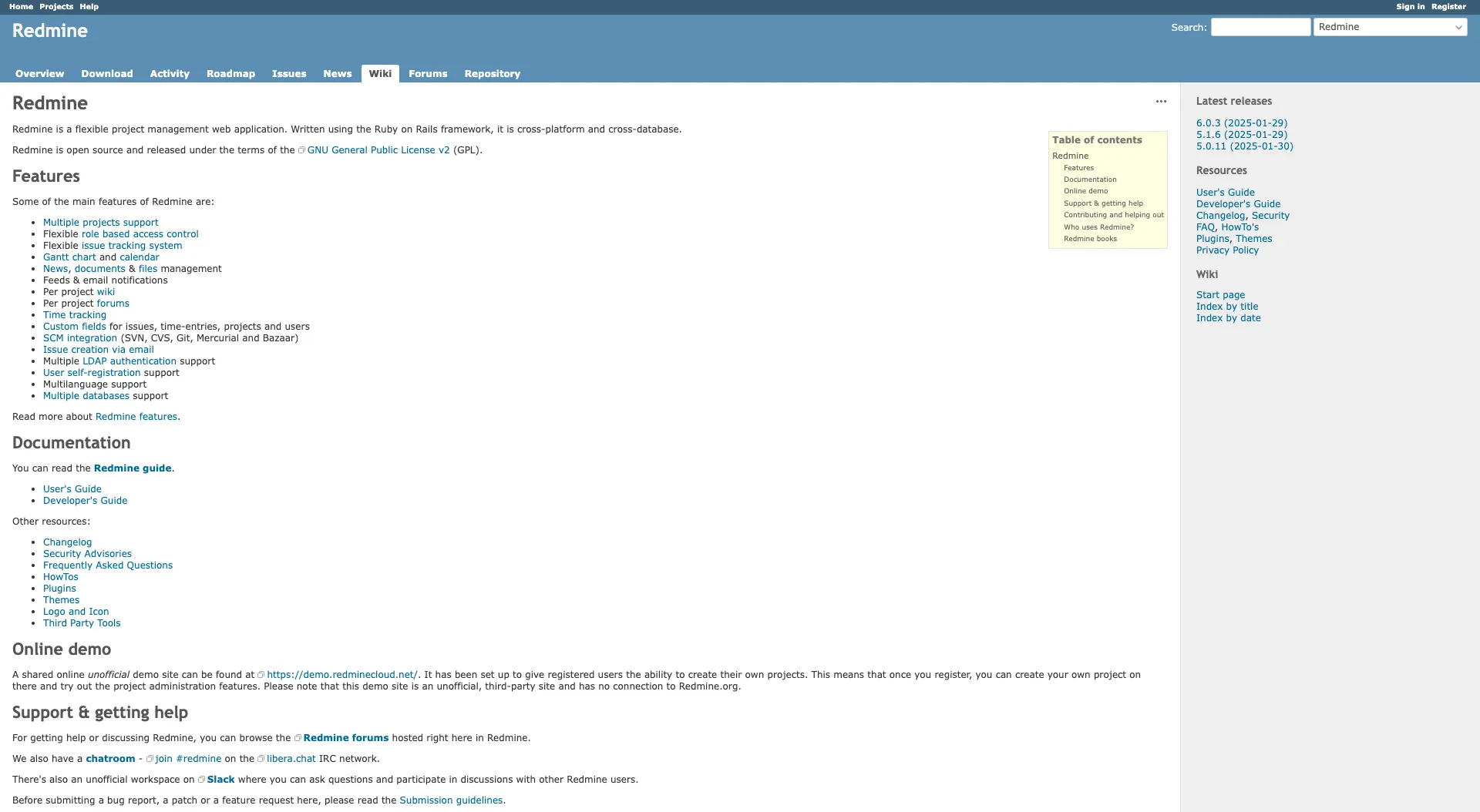 Redmine Redmine