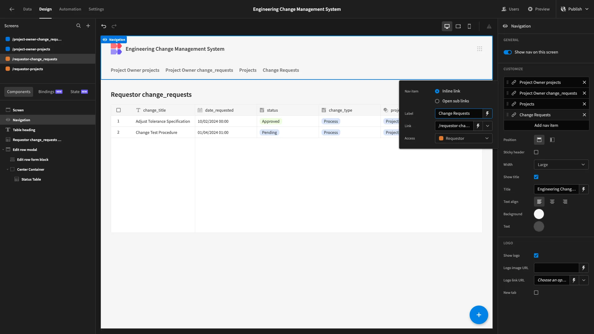 engineering change management system engineering change management system