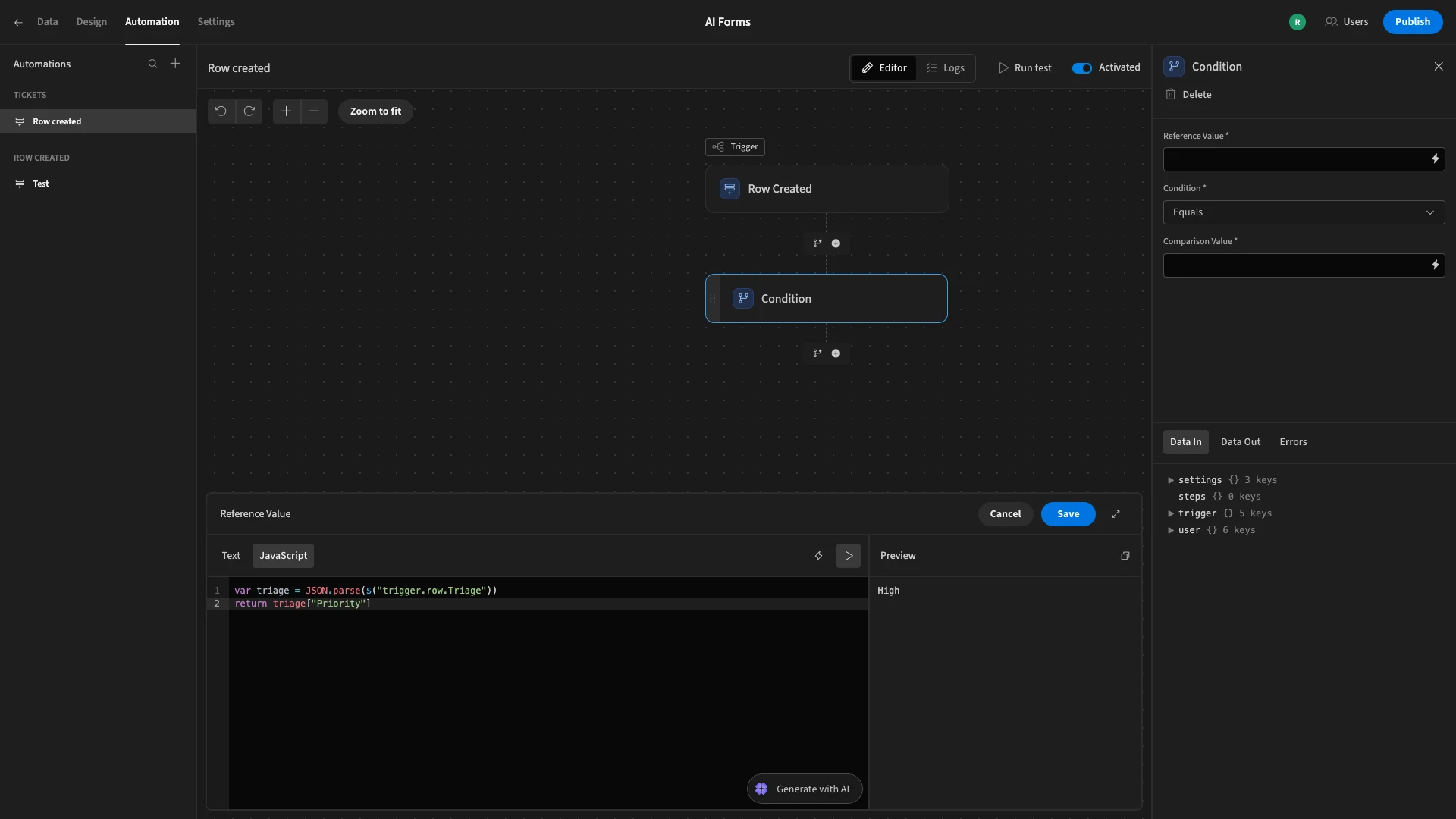 AI Powered Forms