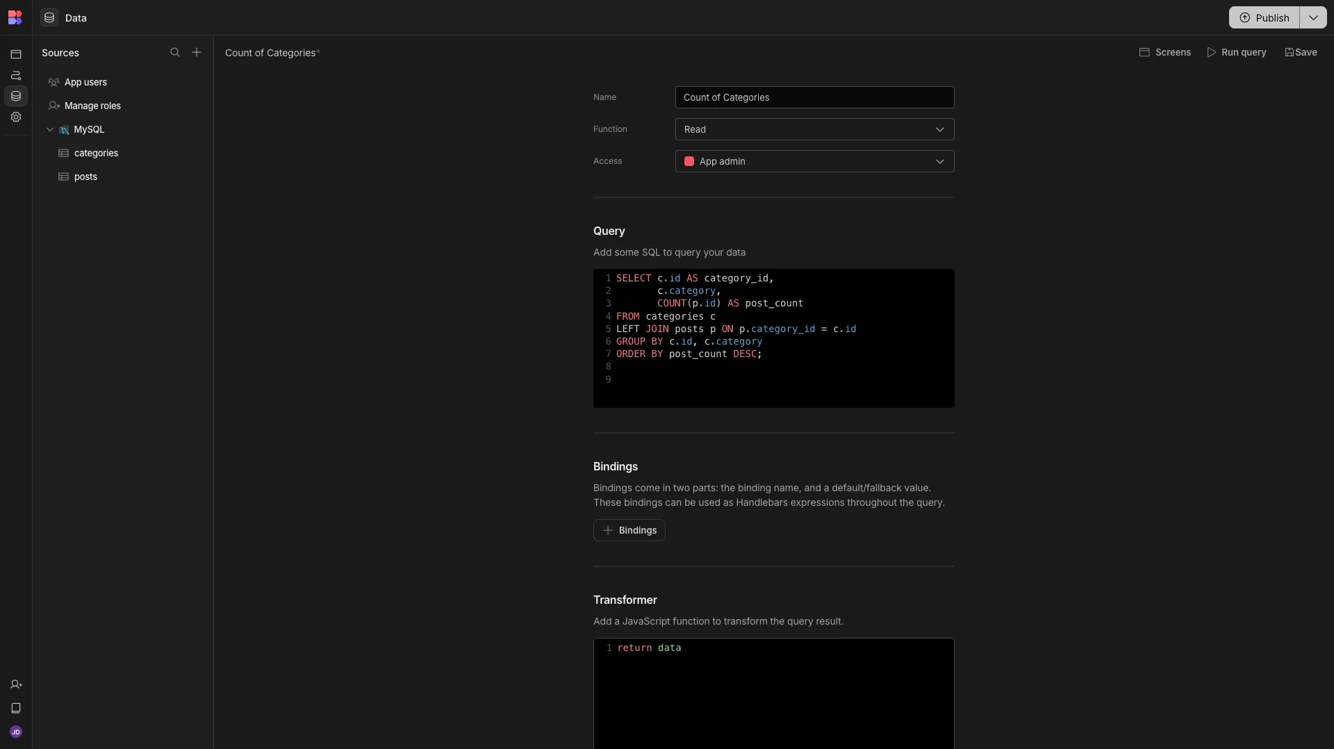 MySQL GUI