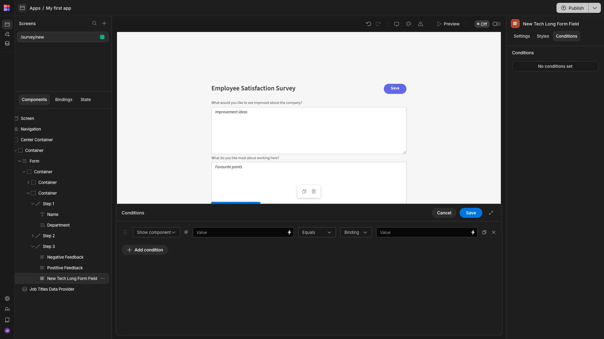 Show Component