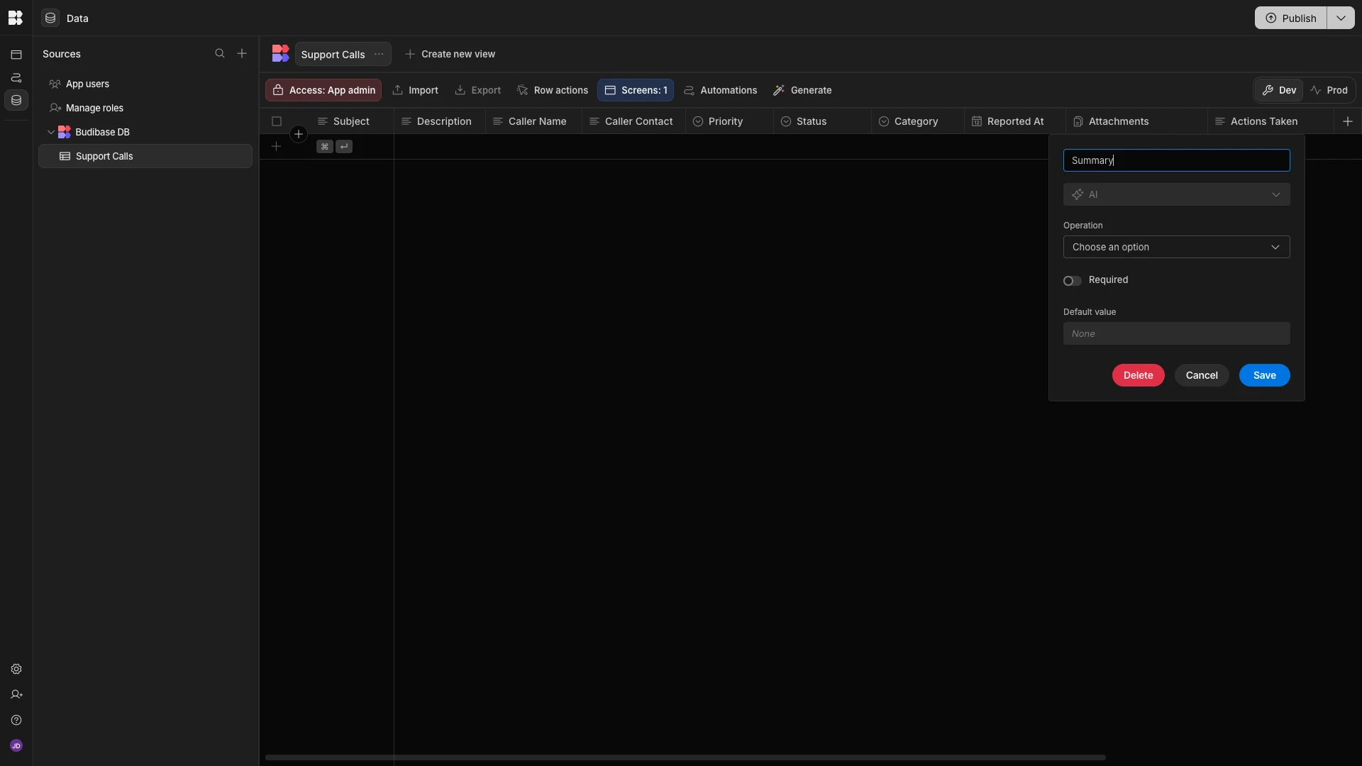 AI Column