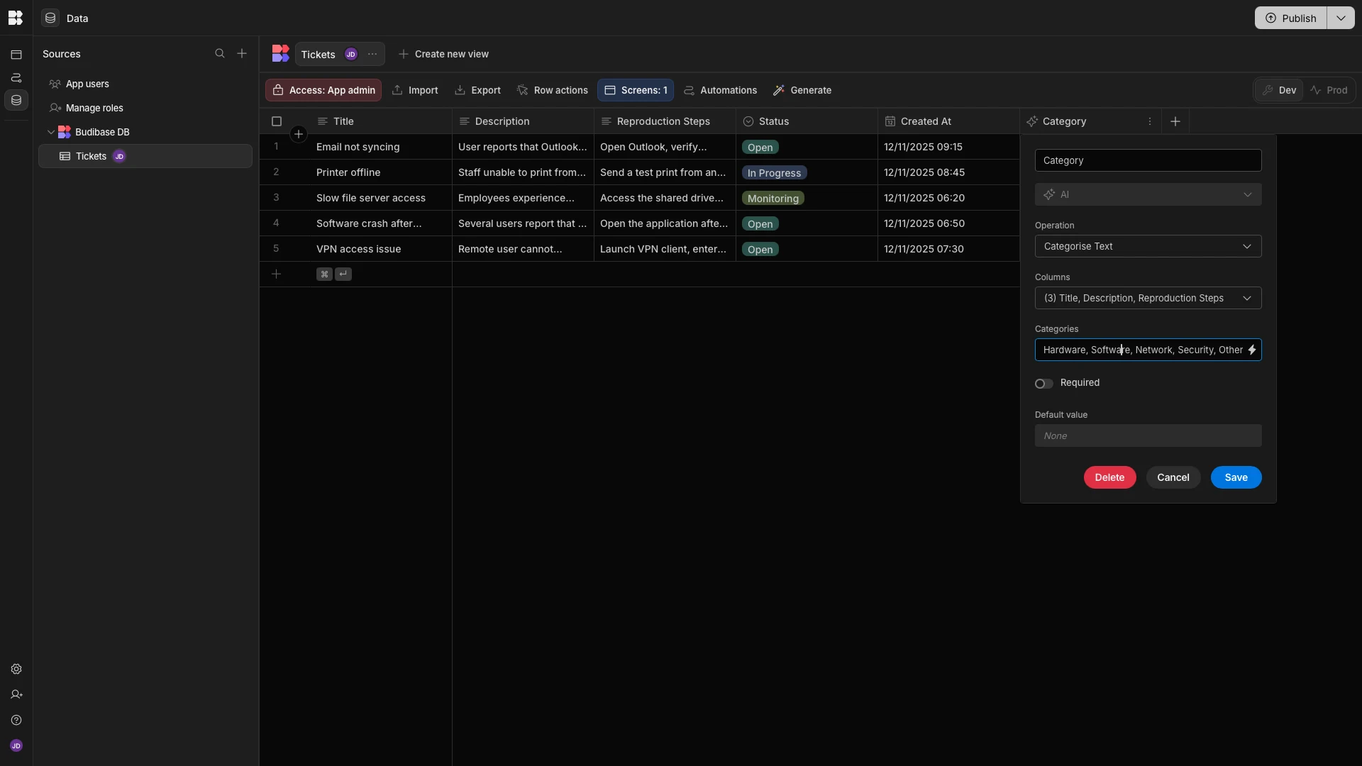 AI Ticket Triage