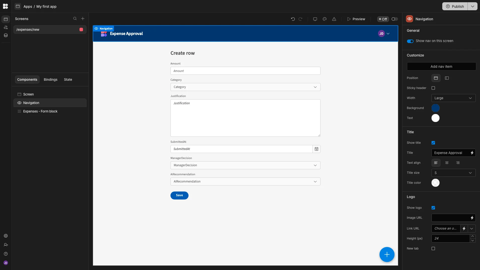 Request Form