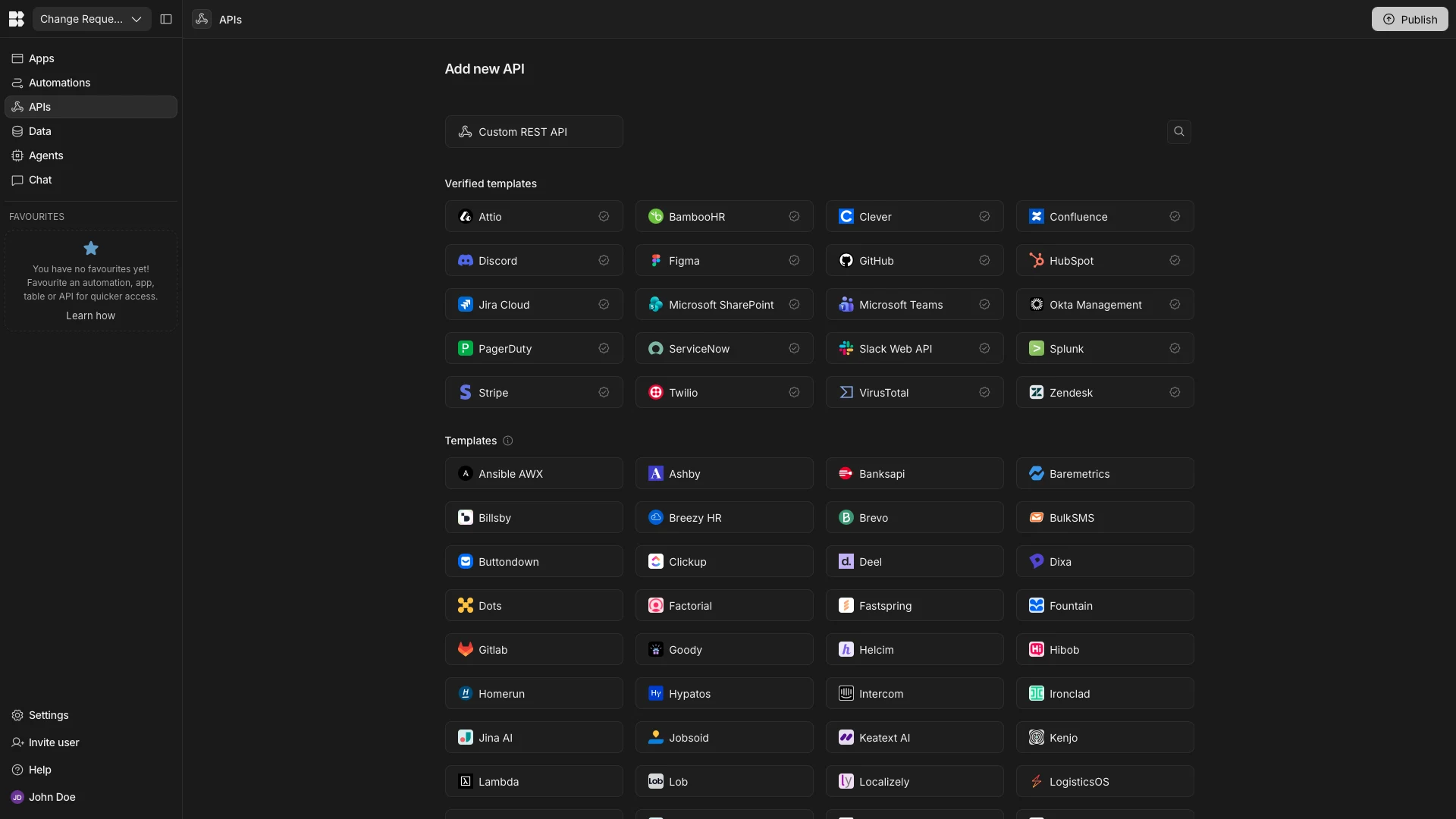 Tool Templates