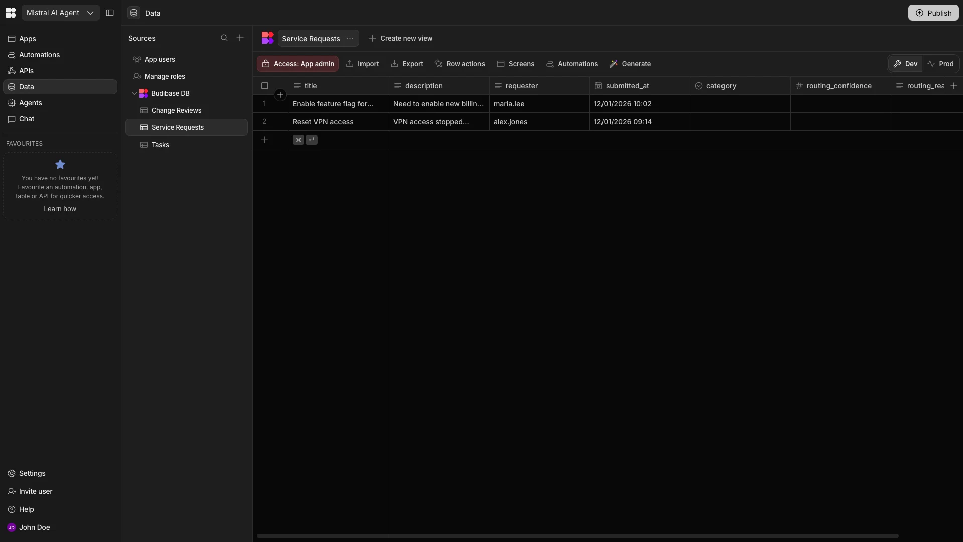 Database