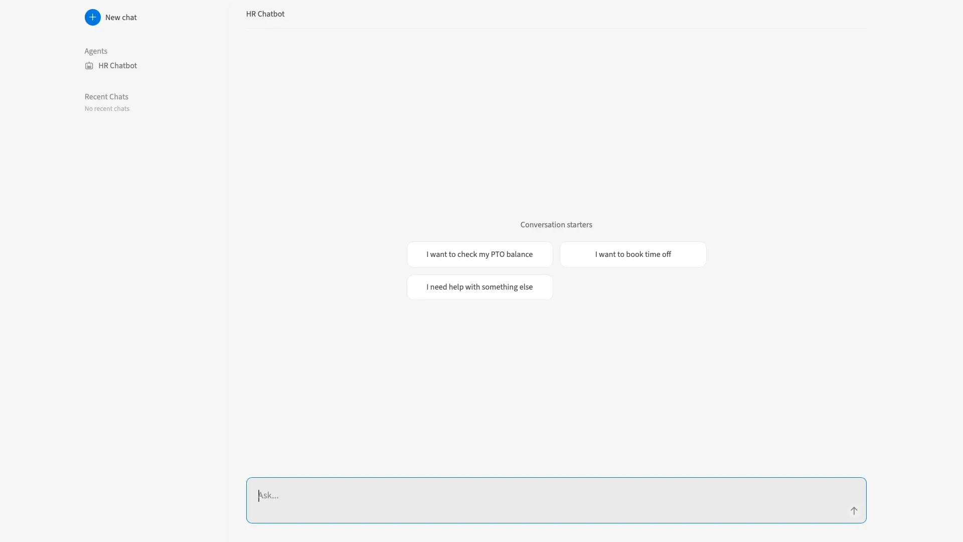 HR Chatbot